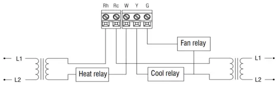 Honeywell RTH2520 7 Day Programmable Thermostat - Heating and Cooling 1