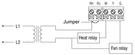 Honeywell RTH2520 7 Day Programmable Thermostat - Heating1