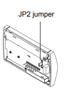 Honeywell RTH2520 7 Day Programmable Thermostat - JP2 Jumper