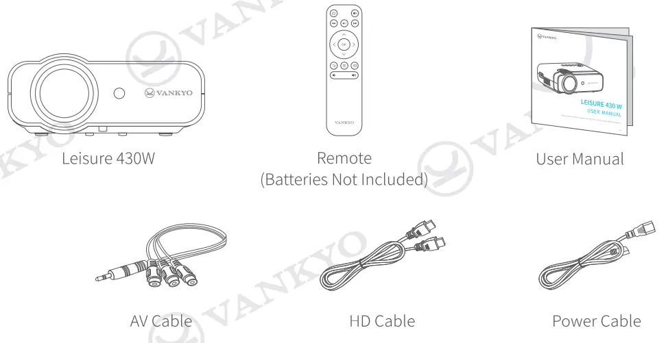 VANKYO LEISURE 430W Projector3
