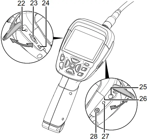 TROTEC BO26 Video inspection camera Videoscope - Overview 1