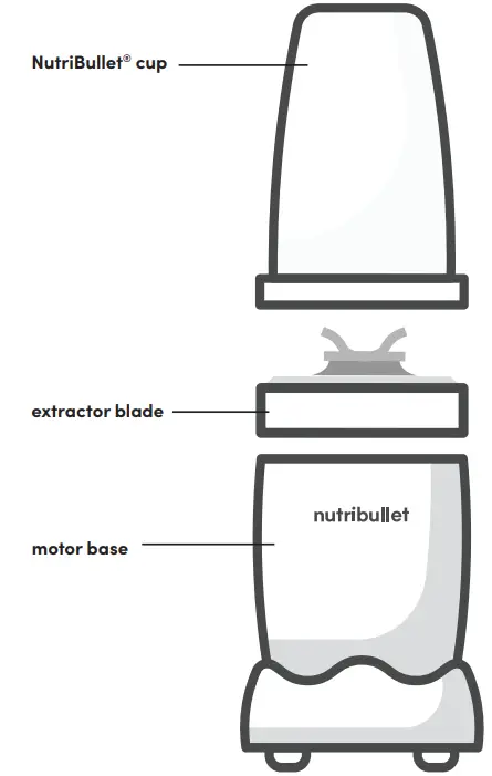 nutribullet REFURBISHED High Speed Blender-Mixer - fig2