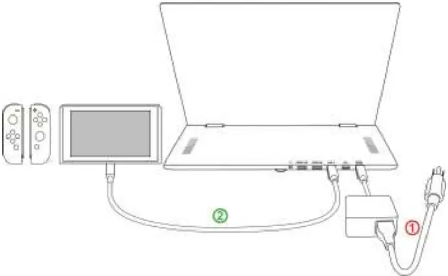 Gechic M505T 15 6 Inch 16 9 Portable Multi Touch LCD Monitor - Computer simultaneously 1