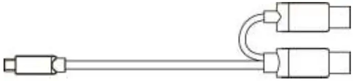 Gechic M505T 15 6 Inch 16 9 Portable Multi Touch LCD Monitor - Signal Cable