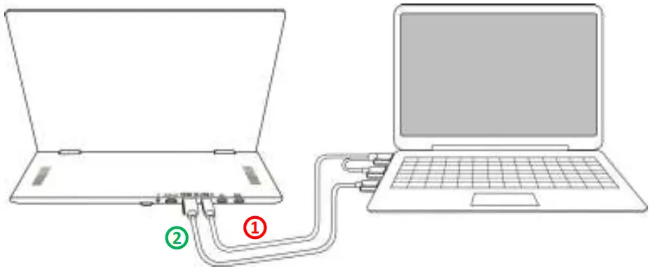 Gechic M505T 15 6 Inch 16 9 Portable Multi Touch LCD Monitor - Touch Signal Cable