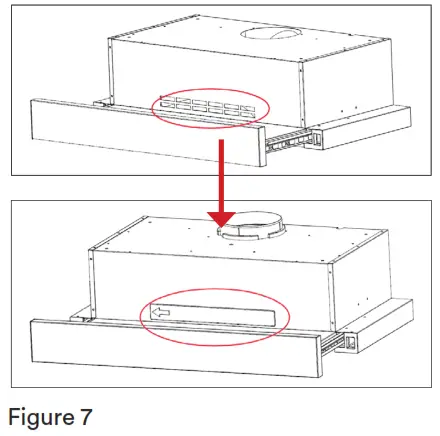 INALTO ASL60DR2S 60cm &amp  90cm Slideout Rangehoods - FIG8