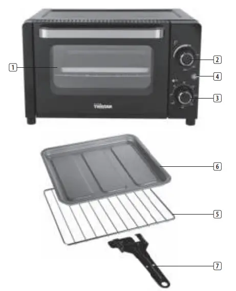 TRISTAR-OV-3615-Mini-Oven-FIG-1