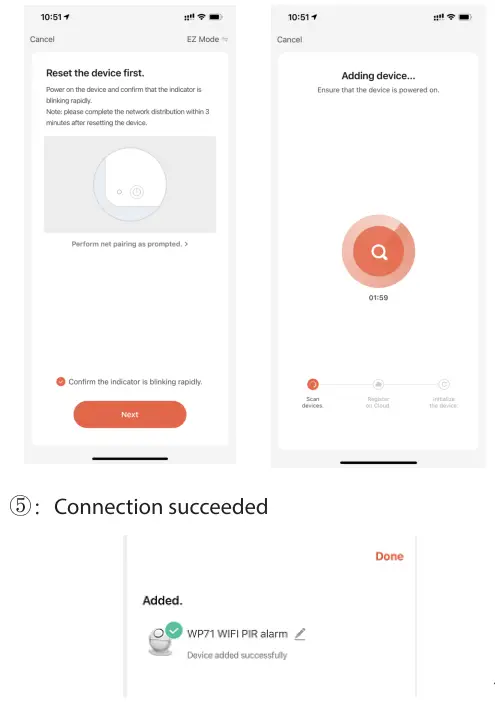 FIGHOW WD61 Water Detector with WP71 Motion Sensor Alarm - fig 18