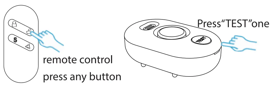 FIGHOW WD61 Water Detector with WP71 Motion Sensor Alarm - fig 4
