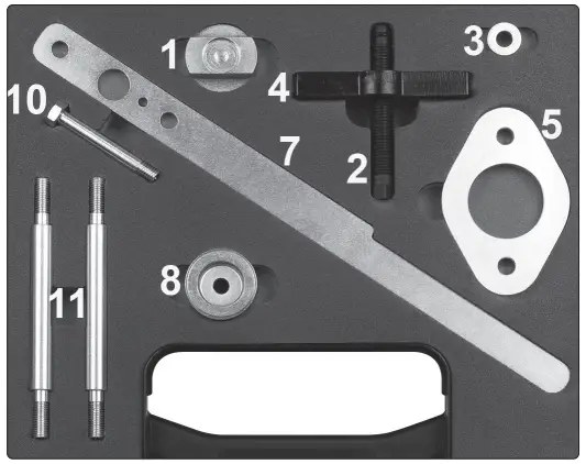 SEALEY VSE4789 Front Upper Control Arm Bush Tool VAG-fig3