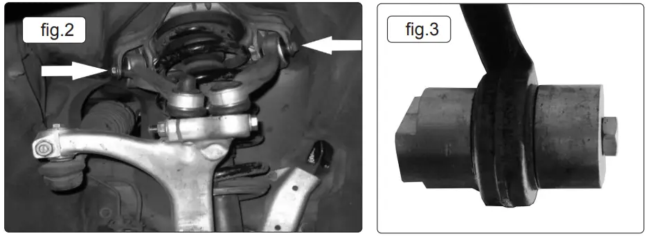 SEALEY VSE4789 Front Upper Control Arm Bush Tool VAG-fig5