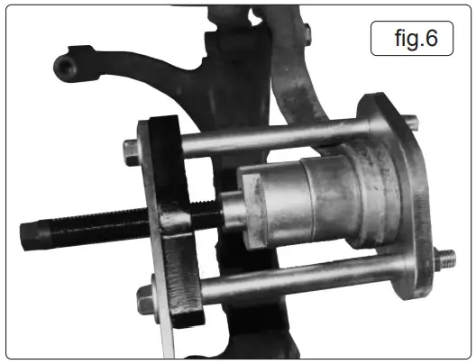 SEALEY VSE4789 Front Upper Control Arm Bush Tool VAG-fig7