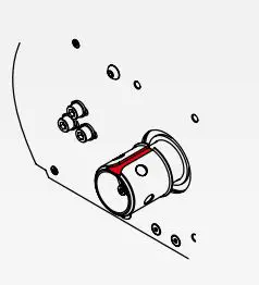 FANATEC ClubSport Steering Wheel F1 2020-Align the wheel base axle to the correct position