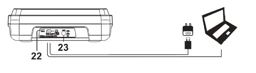 PRONOMIC 00081557 Mini4 USB Mixer USB Powered 4-Channel Mixer fig 4