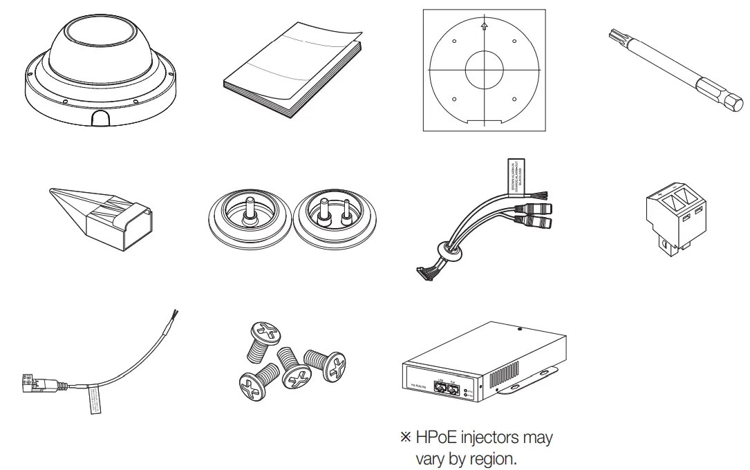 WISeNeT PNM-9084RQZ 4 Channel Network Dome Camera 1