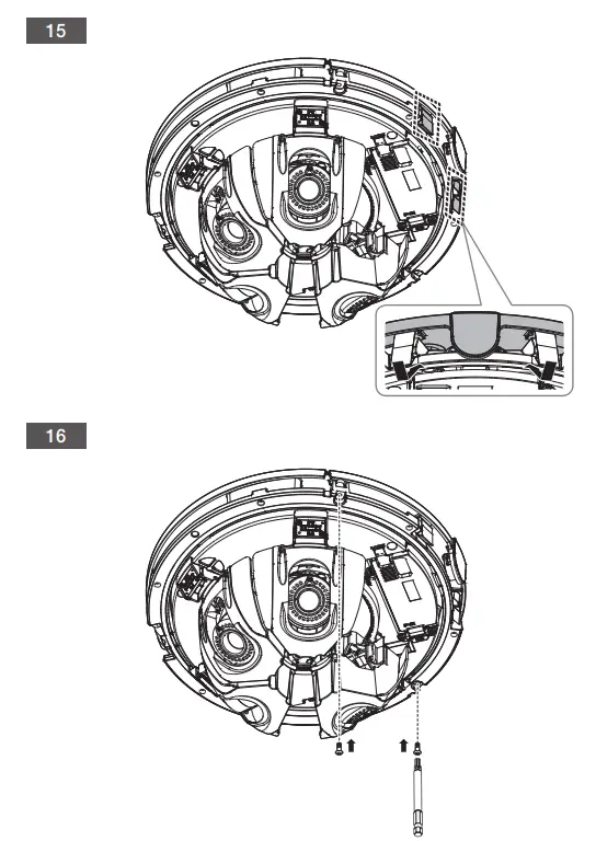 WISeNeT PNM-9084RQZ 4 Channel Network Dome Camera 11