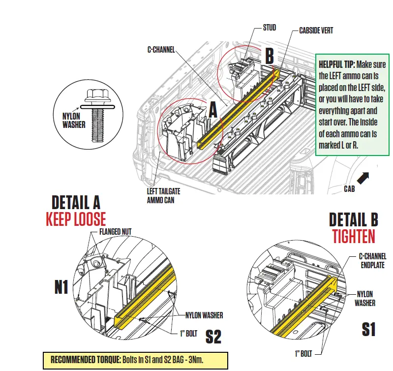 DECKED MN5 Nissan Navara 1503mm Bed Length-12