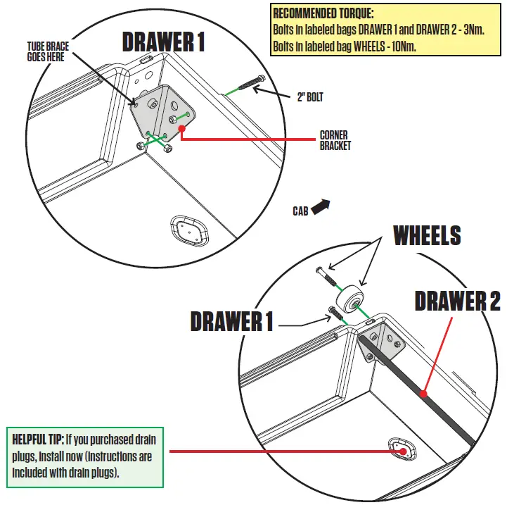 DECKED MN5 Nissan Navara 1503mm Bed Length-15