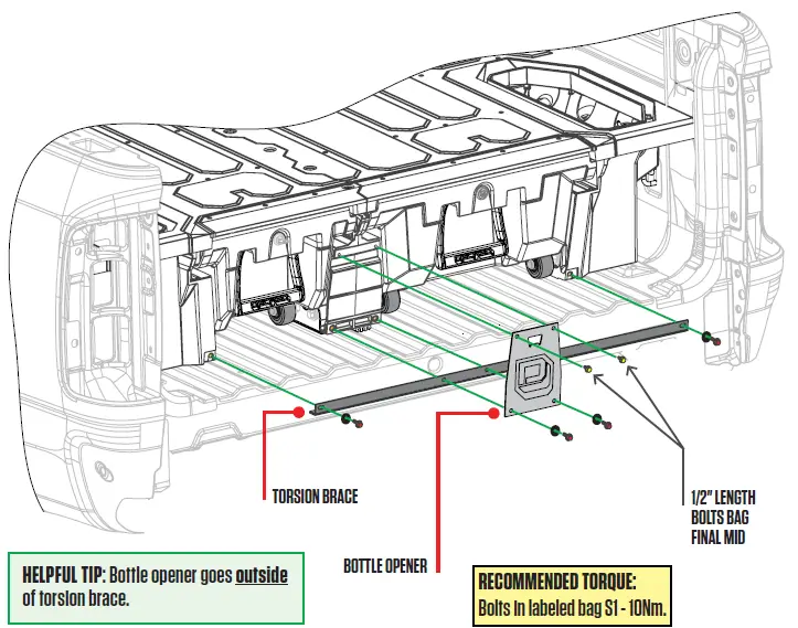 DECKED MN5 Nissan Navara 1503mm Bed Length-18