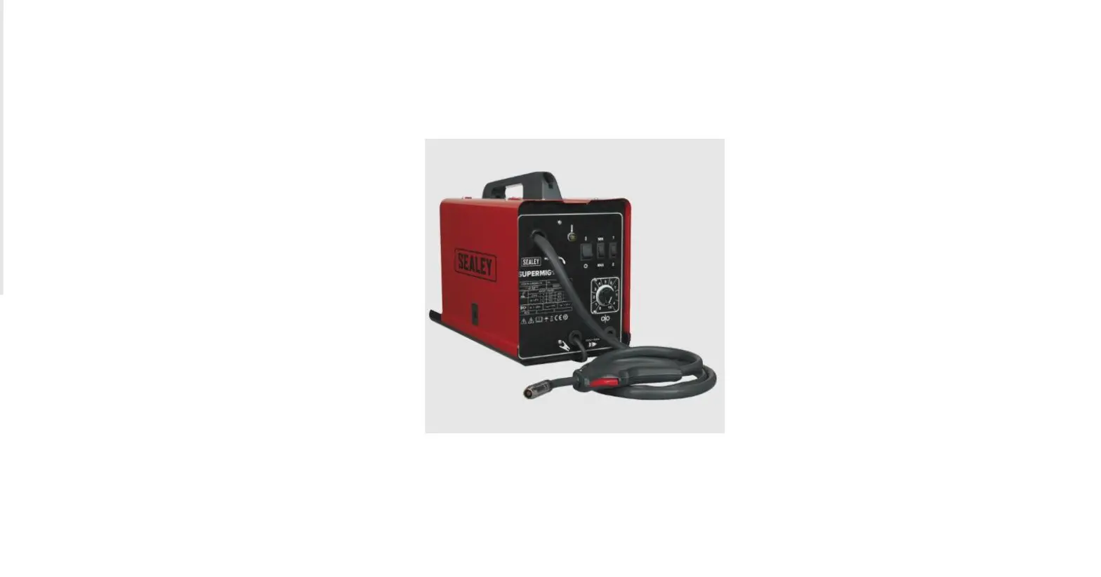 Sealey Supermig130.v2 130a Portable Mig Welder Instructions Sealey Supermig130.v2 130a Portable Mig Welder Instructions