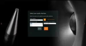 Select the input channel your MA 1 measurement microphone is connected to