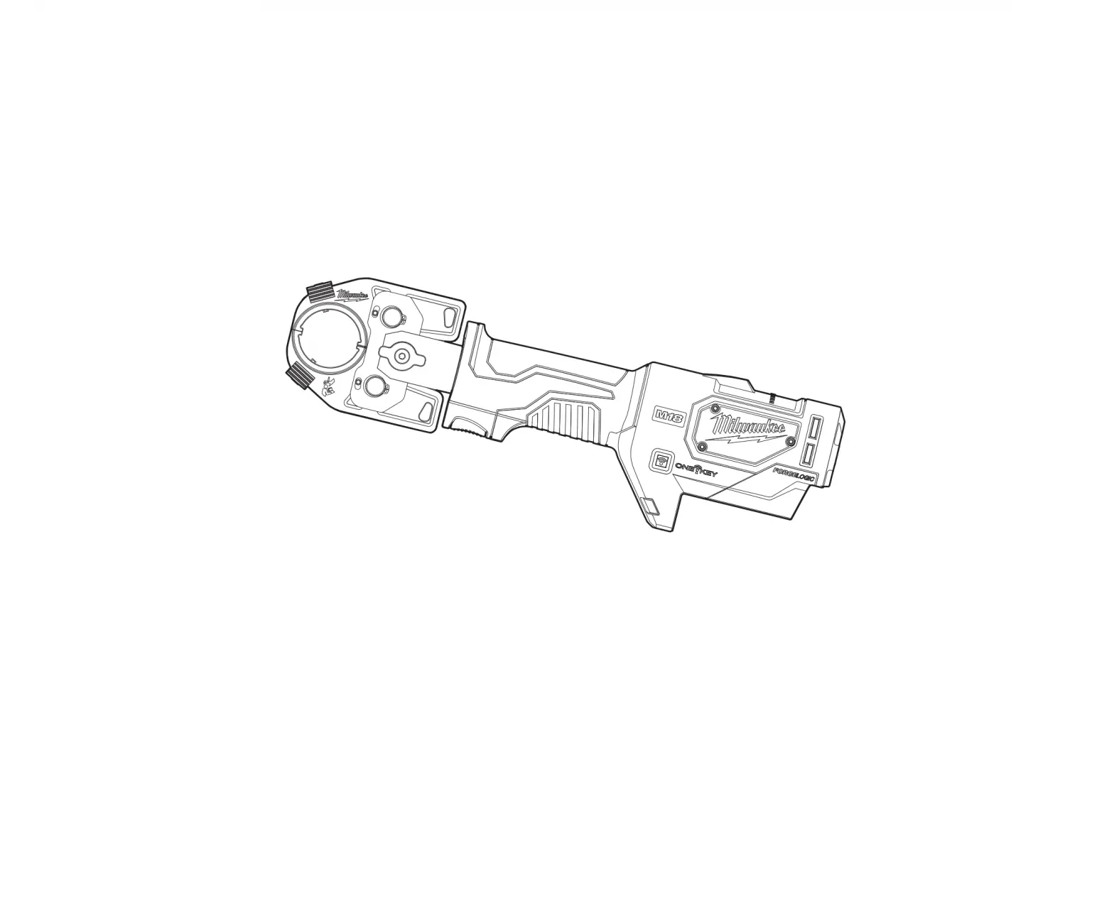 Milwaukee M18 Forcelogic 300 Mm2 Crimper Owner's Manual