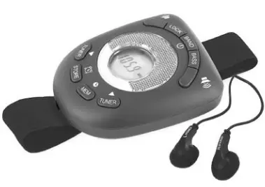 COOPERS OF STORTFORD K033 Exercise Armband and AM-FM Radio-fig1