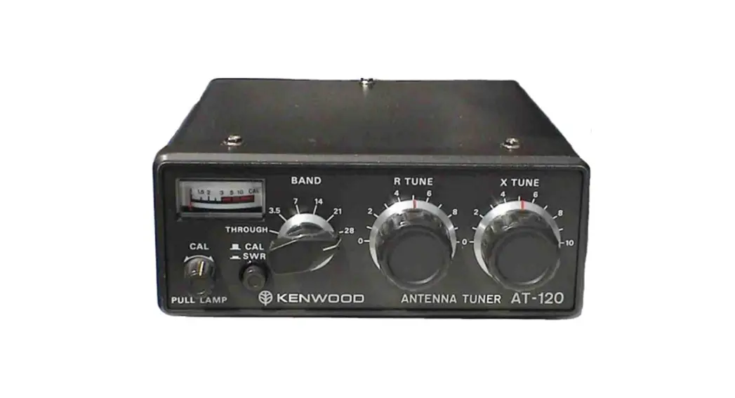 Kenwood At-120 Antenna Tuner User Manual