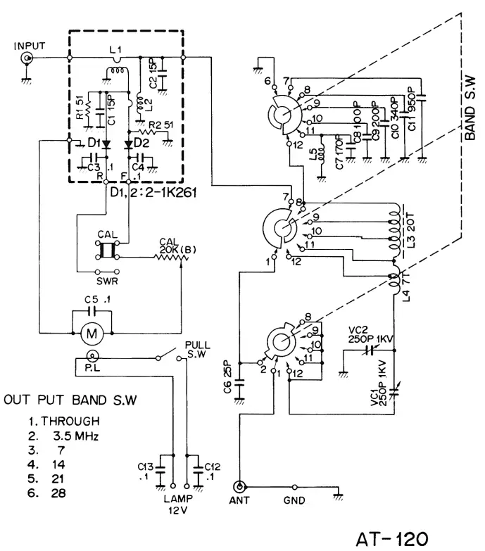 KENWOOD AT-120 Antenna Tuner - fig12