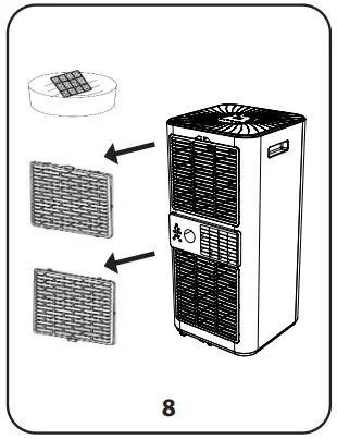 COLUMBIA VAC KLC9050 Portable Air Conditioner-fig9