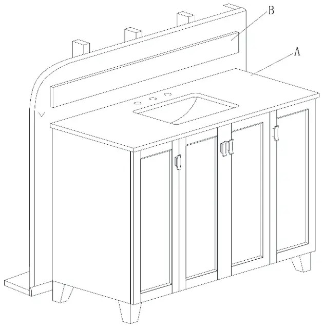 Install the backsplash