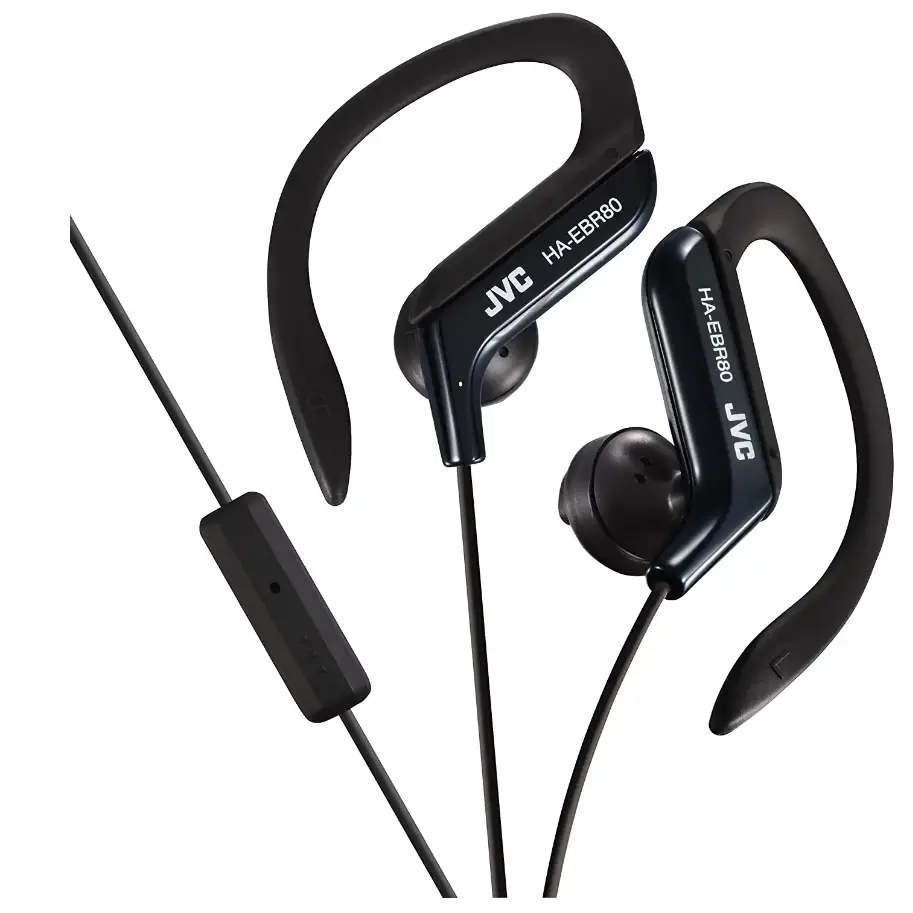 JVC HAEBR80B Sports Clip Headphones