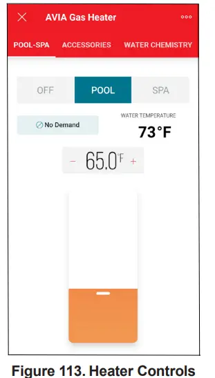 AVIA Gas Fired Pool and Spa Heater - fig 108