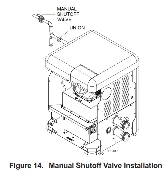 AVIA Gas Fired Pool and Spa Heater - fig 12