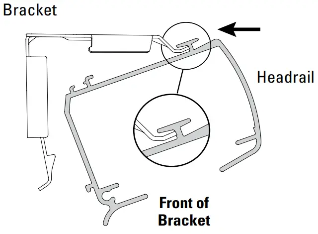 Hunter Douglas Vignette Modern Roman Shades Stacking Style - FIG 25