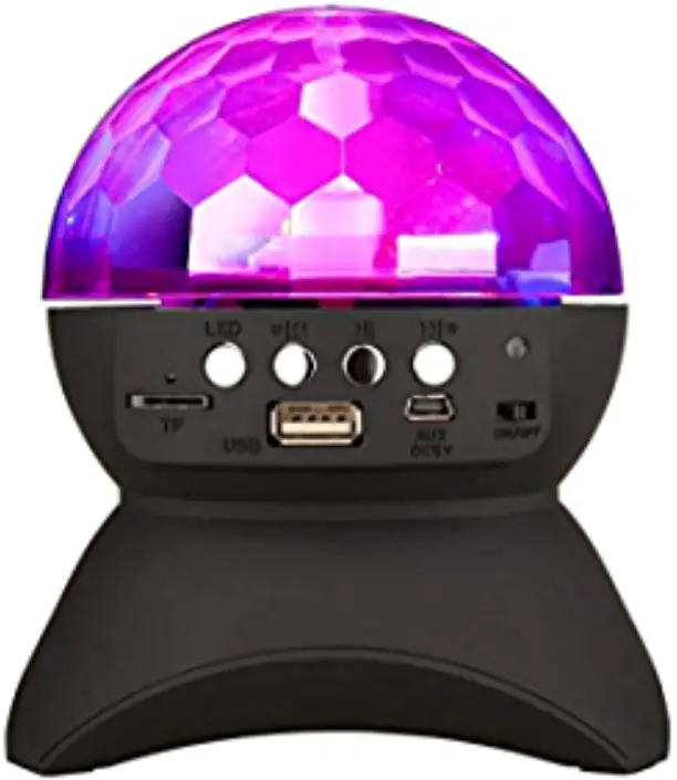 HTRise 740B Disco Ball Light Wireless Bluetooth Speaker