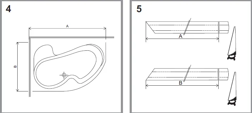 RAVAK-Vanová-Lišta-Mounting-Bar-FIG-4