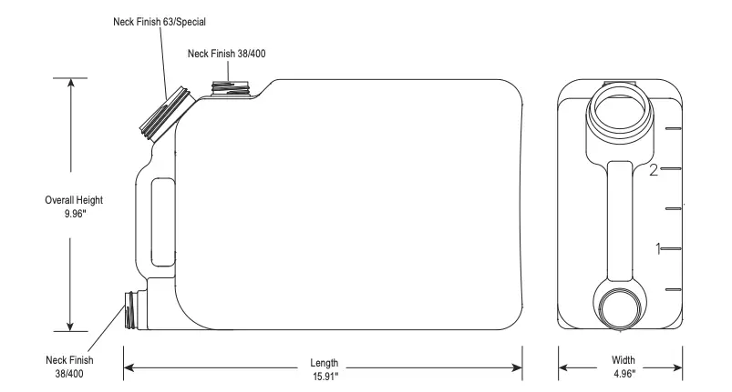Parts and Dimensions
