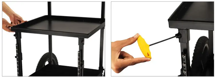 PROAIM CT-SDCF-OG Soundchief OG Professional Sound Cart - olts using