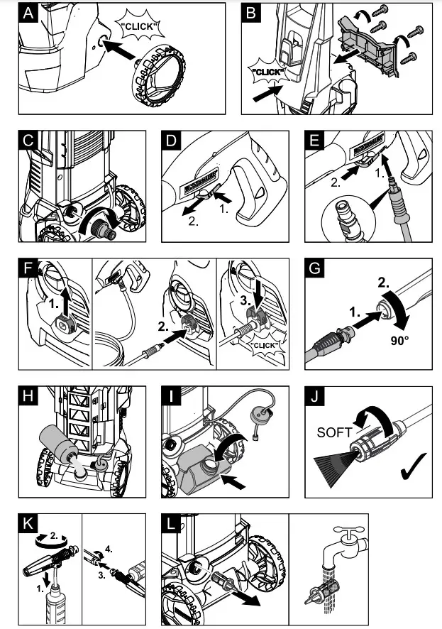 KARCHER K 3 High Pressure Washer - Figure 2