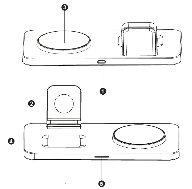 YiFeng-M17-3-In-1-Magnetic-Wireless-Charger-Station-FIG-1