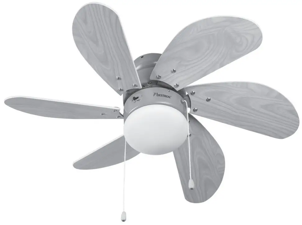 bESTRON DC30T Ceiling Fan with Lamp -