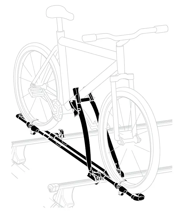 THULE Freeride 532 Roof Mounted Bike Rack