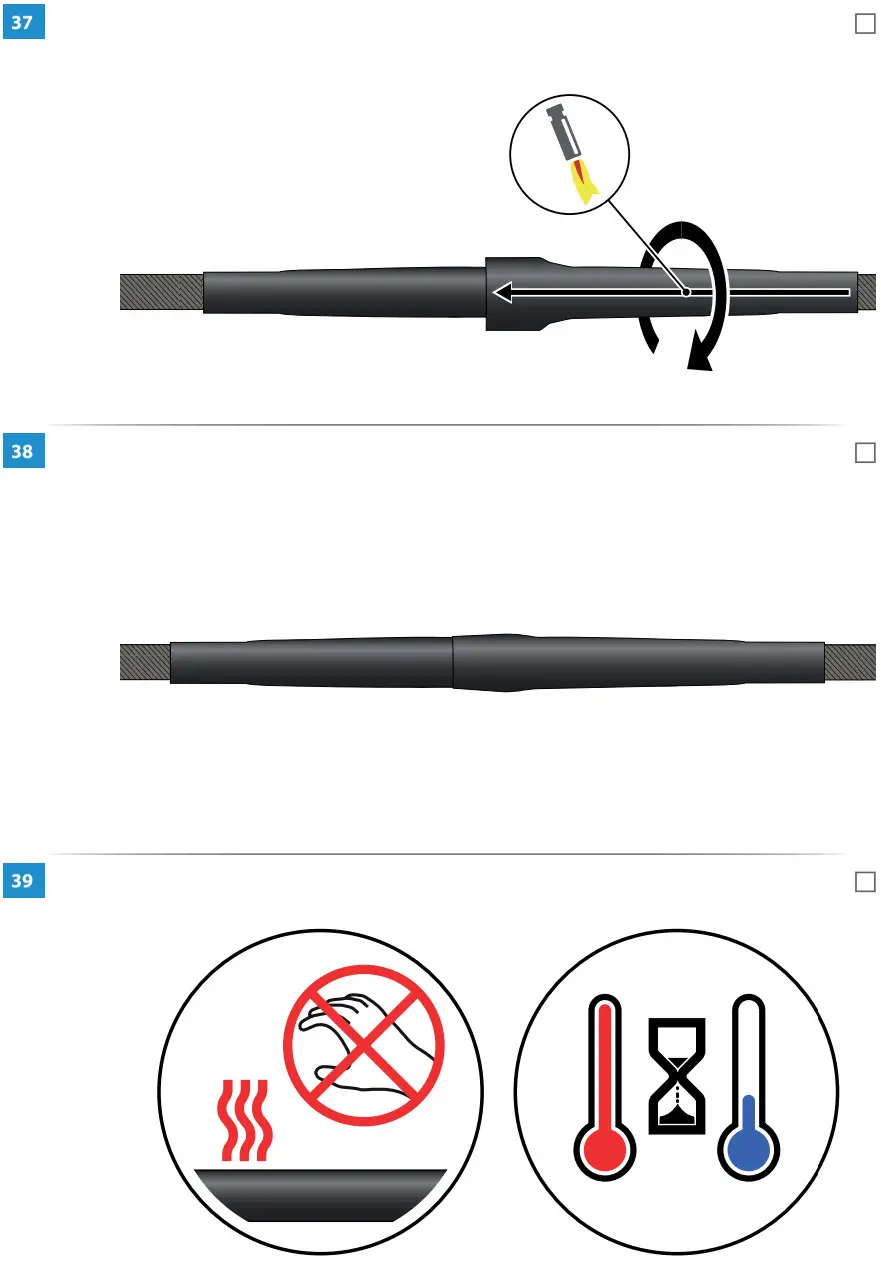 ENSTO HJP33 1202C Cable Joint Heat Shrink - FIGURE 16