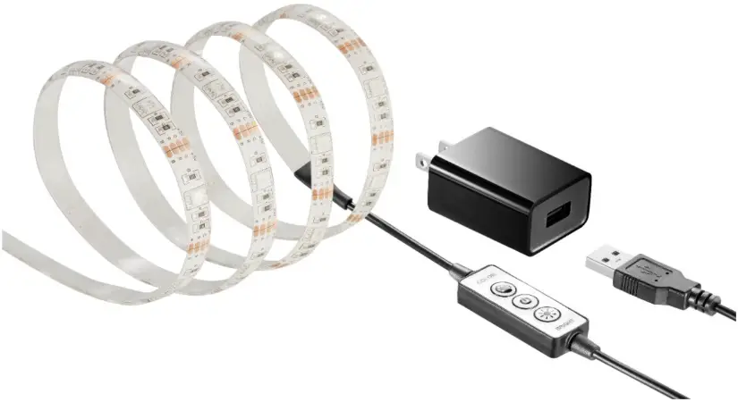 INSIGNIA NS-LED8CT22 RGB LED Lightstrip