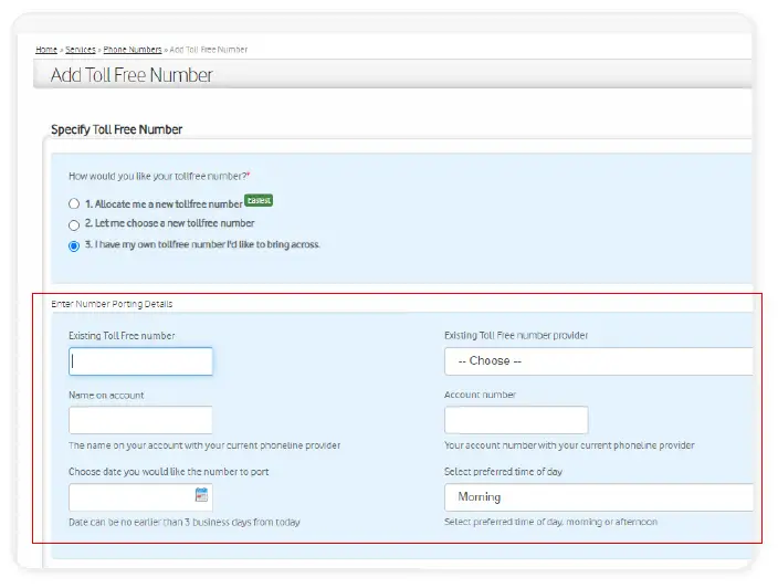 vodafone Toll Free Plus Software fig 10