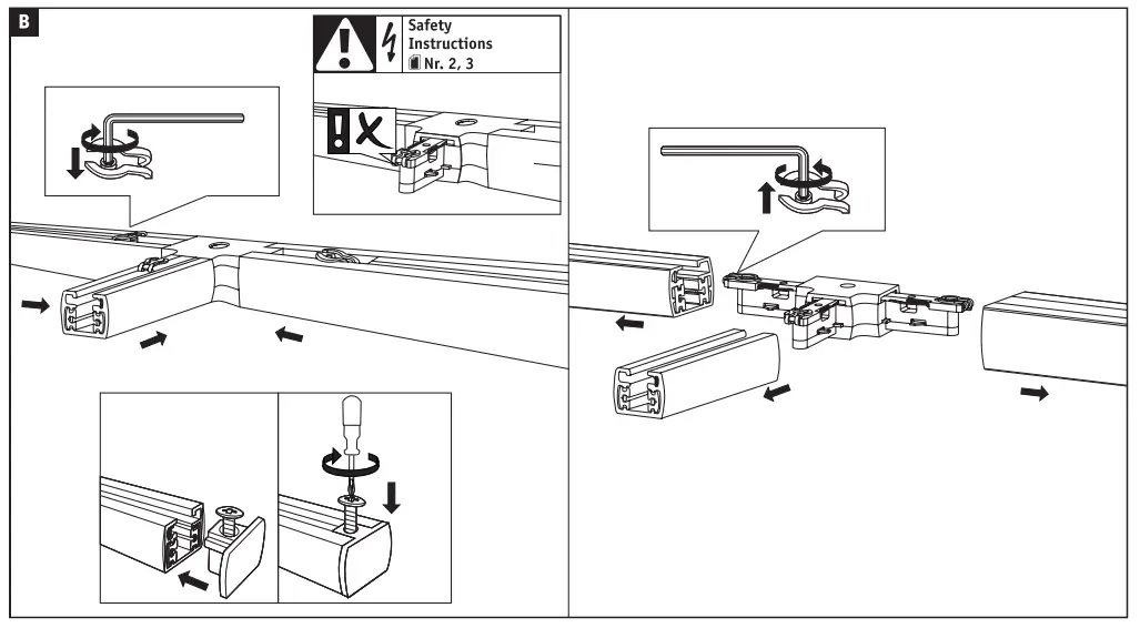 Paulmann Track T Connector - Fig 1