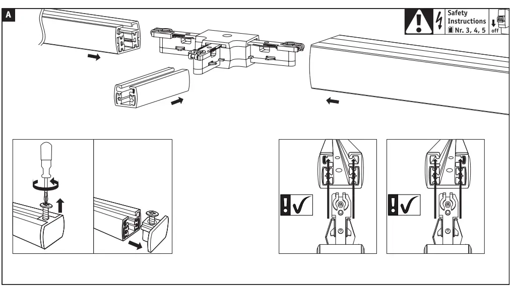 Paulmann Track T Connector - Fig