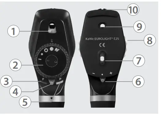 kaWe E36 Eurolight Ophthalmoscopes - Figure 3