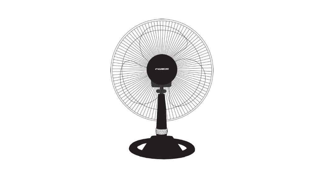 Faber Ftf Revo 9012bu 12 Inch Table Fan Instruction Manual Faber Ftf Revo 9012bu 12 Inch Table Fan Instruction Manual